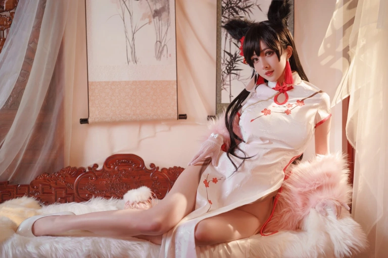 rioko凉凉子《爱宕旗袍》写真图集 20P｜在线预览与图包下载