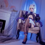 rioko凉凉子《黑枪呆女仆》写真图集 26P+1V｜在线预览与图包下载