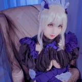 rioko凉凉子《黑枪呆女仆》写真图集 26P+1V｜在线预览与图包下载