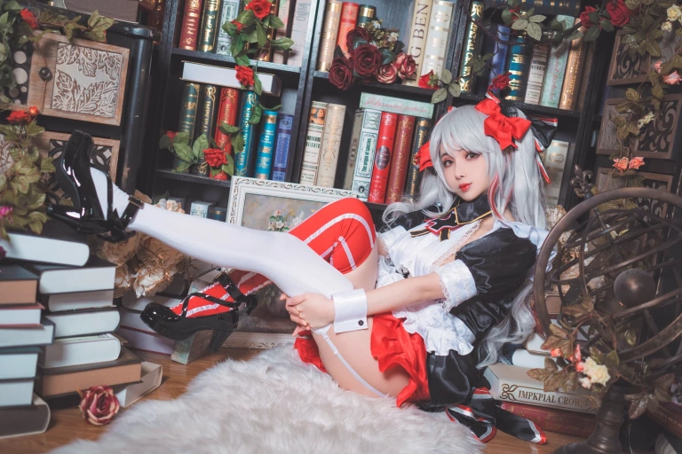 rioko凉凉子《欧根女仆》写真图集 29P｜在线预览与图包下载