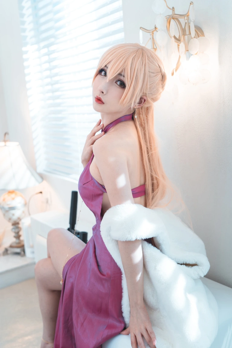 rioko凉凉子《OTS-14礼服》写真图集 25P+1V｜在线预览与图包下载