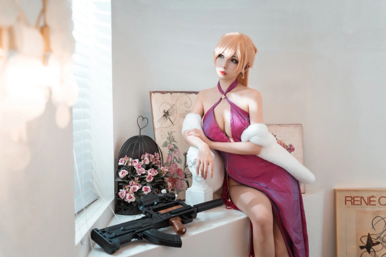 rioko凉凉子《OTS-14礼服》写真图集 25P+1V｜在线预览与图包下载