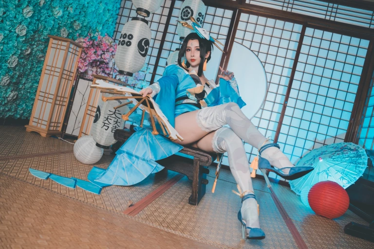 rioko凉凉子《不知火舞 魅语》写真图集 24P+1V｜在线预览与图包下载