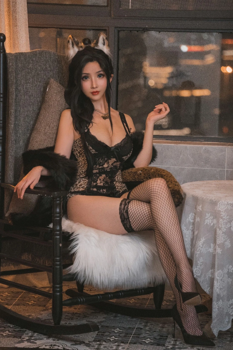 rioko凉凉子《豹子女士的秘密约会》写真图集 25P｜在线预览与图包下载