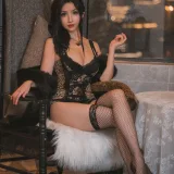 rioko凉凉子《豹子女士的秘密约会》写真图集 25P｜在线预览与图包下载