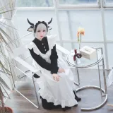 rioko凉凉子《贴心的牛奶女仆》写真图集 45P｜在线预览与图包下载