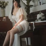 rioko凉凉子《透明婚纱》写真图集 39P｜在线预览与图包下载