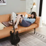 rioko凉凉子《吉他妹妹系带裙》写真图集 45P+1V｜在线预览与图包下载