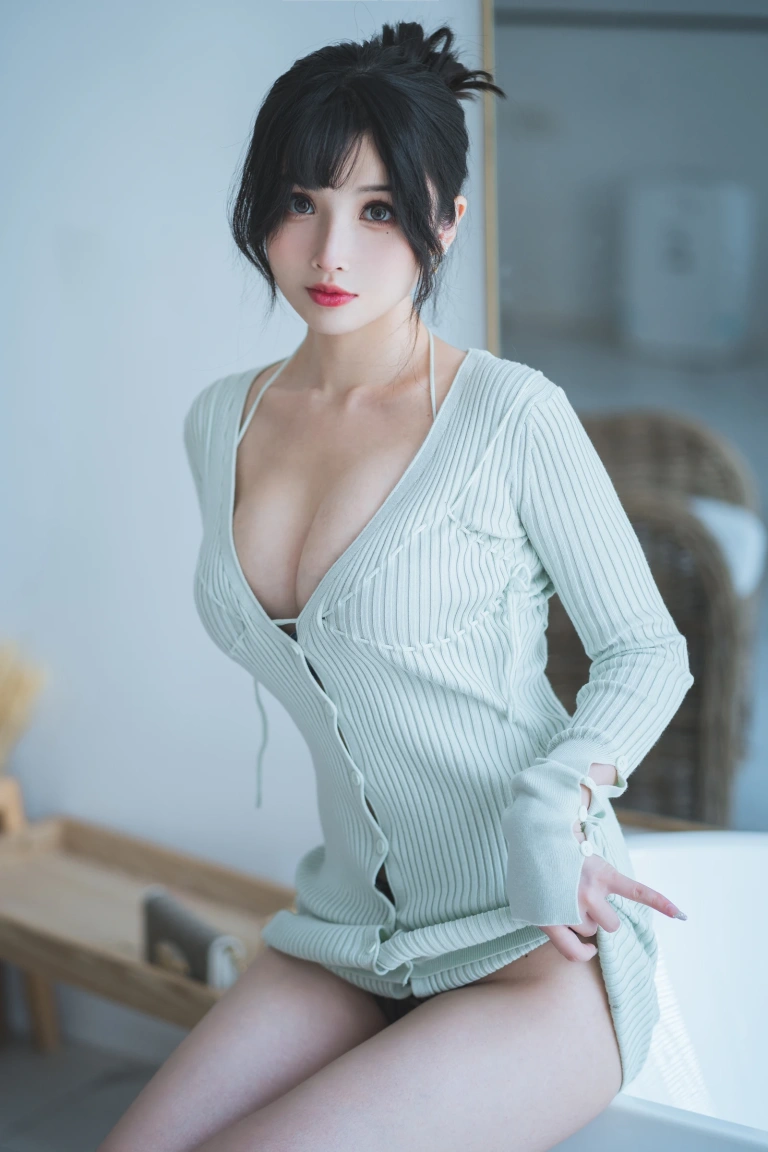 rioko凉凉子《人妻毛衣》写真图集 54P｜在线预览与图包下载