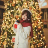 rioko凉凉子《圣诞麋鹿套装》写真图集 50P+9V｜在线预览与图包下载