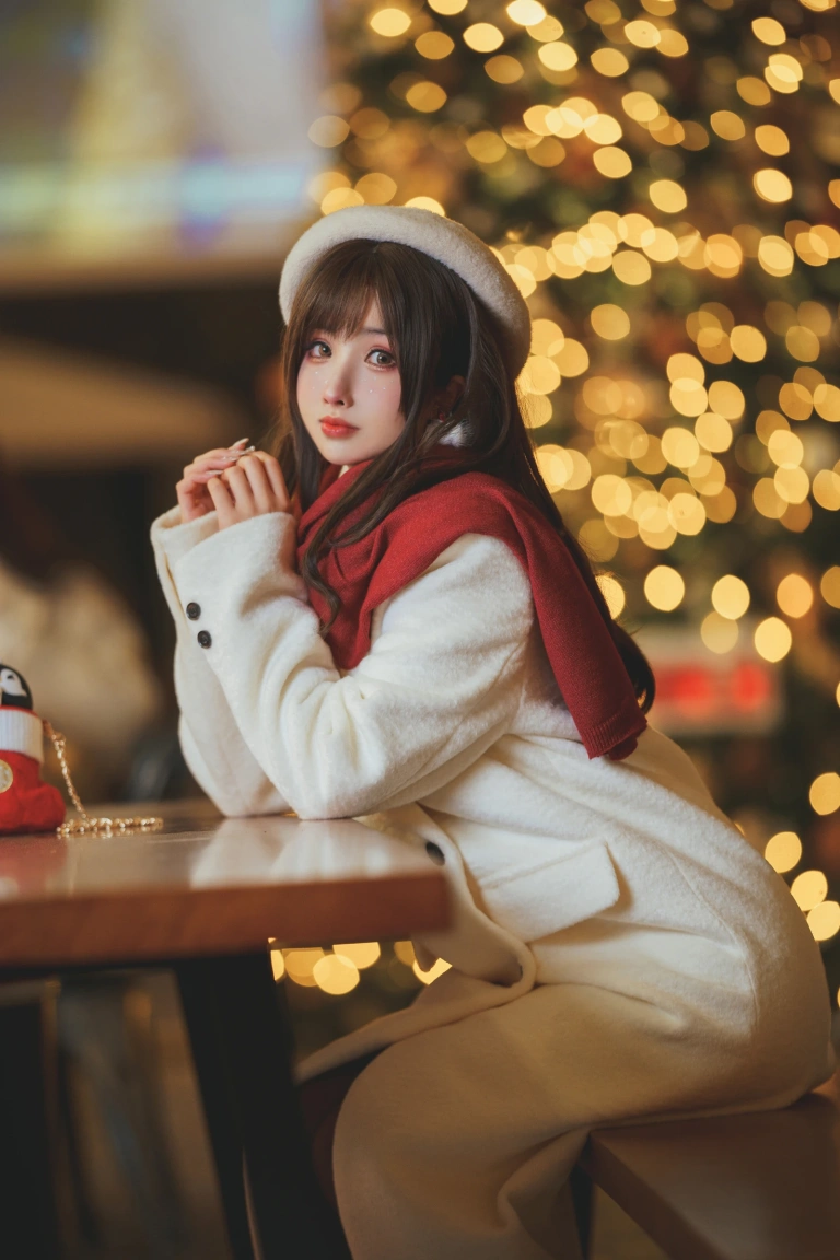 rioko凉凉子《圣诞麋鹿套装》写真图集 50P+9V｜在线预览与图包下载