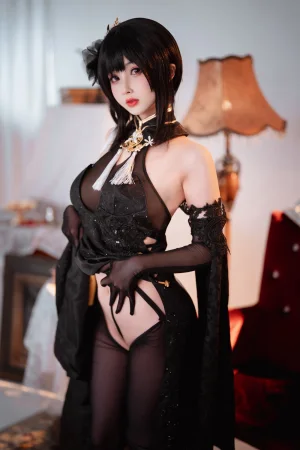 rioko凉凉子《黑白镇海双人（&面饼仙儿）》写真图集 35P+1V｜在线预览与图包下载