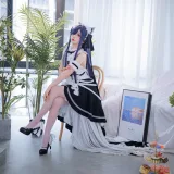 rioko凉凉子《奥古斯特 女仆装》写真图集 40P+2V｜在线预览与图包下载