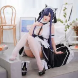 rioko凉凉子《奥古斯特 女仆装》写真图集 40P+2V｜在线预览与图包下载