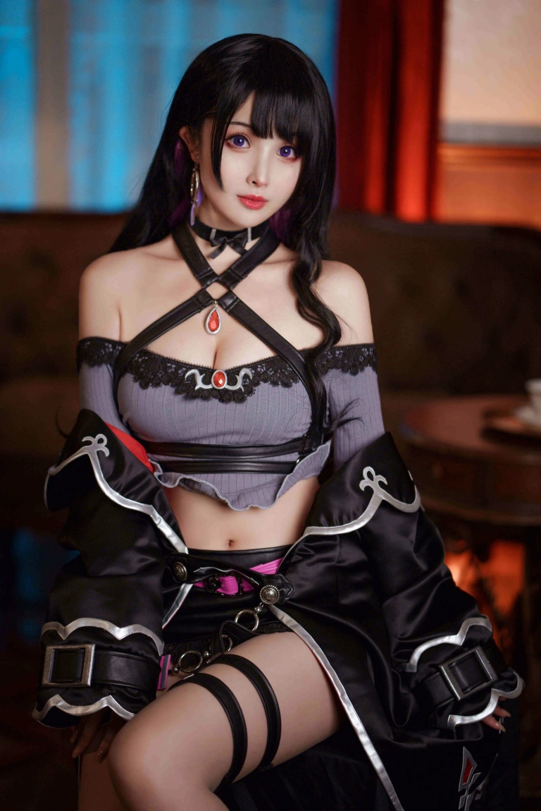 rioko凉凉子《恋乃夜舞》写真图集 40P｜在线预览与图包下载