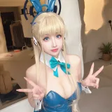 rioko凉凉子《碧蓝档案 TOKI兔兔》写真图集 43P+10V｜在线预览与图包下载