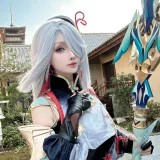 rioko凉凉子《有点那个的申鹤》写真图集 35P+11V｜在线预览与图包下载