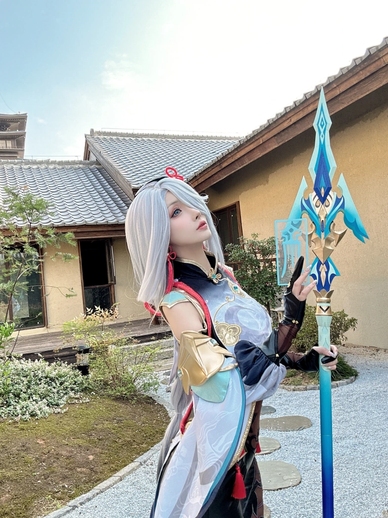 rioko凉凉子《有点那个的申鹤》写真图集 35P+11V｜在线预览与图包下载