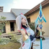 rioko凉凉子《有点那个的申鹤》写真图集 35P+11V｜在线预览与图包下载