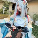 rioko凉凉子《有点那个的申鹤》写真图集 35P+11V｜在线预览与图包下载