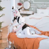 rioko凉凉子《妄想航线 港区的龙女仆》写真图集 30P｜在线预览与图包下载