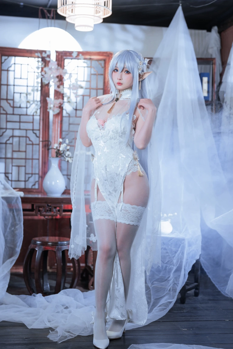 rioko凉凉子《阿尔比恩旗袍》写真图集 43P+11V｜在线预览与图包下载