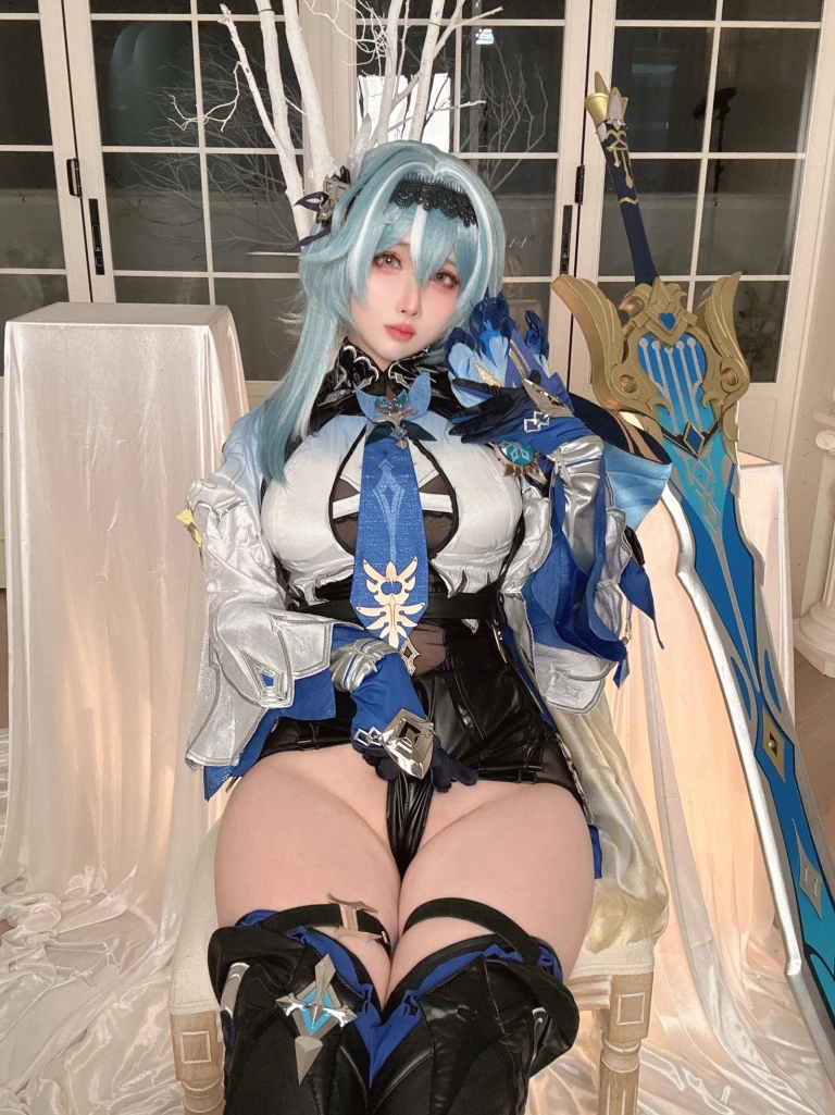 rioko凉凉子《优菈浪花骑士》写真图集 77P+10V｜在线预览与图包下载