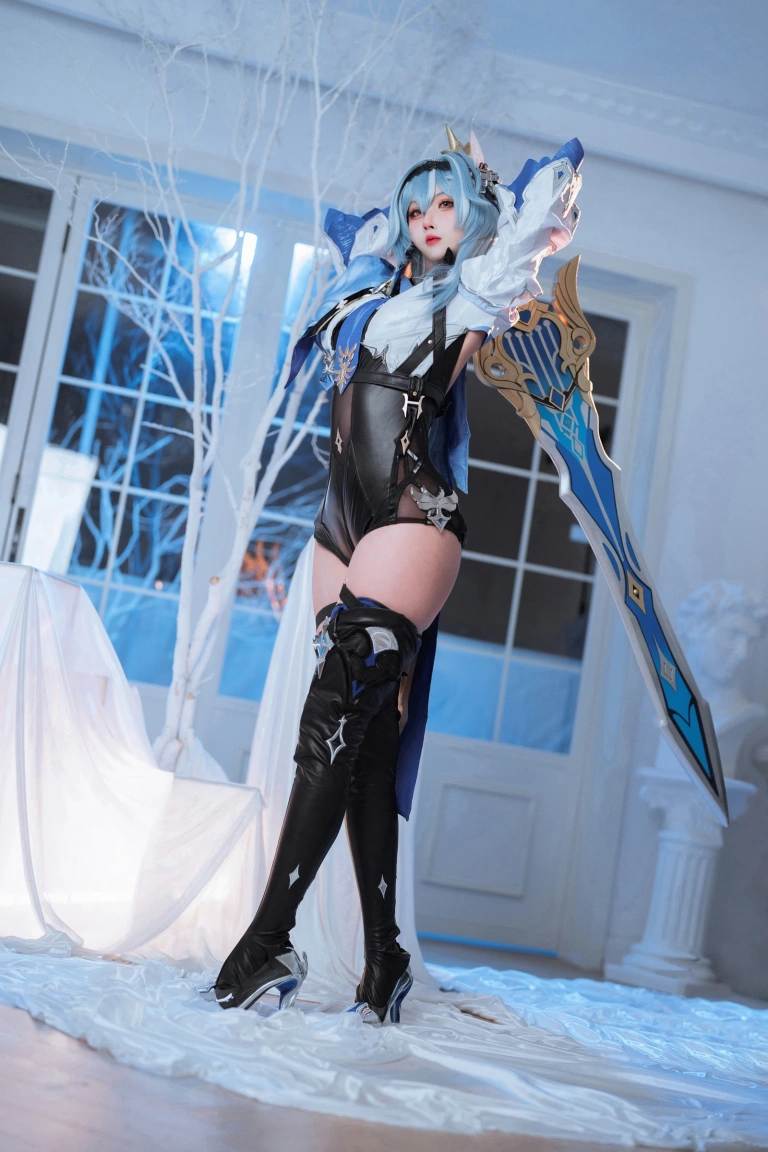 rioko凉凉子《优菈浪花骑士》写真图集 77P+10V｜在线预览与图包下载