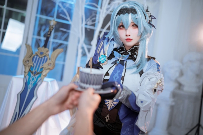 rioko凉凉子《优菈浪花骑士》写真图集 77P+10V｜在线预览与图包下载