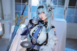 rioko凉凉子《优菈浪花骑士》写真图集 77P+10V｜在线预览与图包下载