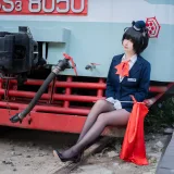 rioko凉凉子《蔚蓝档案椿导游》写真图集 62P+12V｜在线预览与图包下载