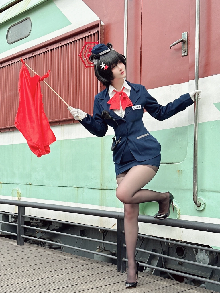 rioko凉凉子《蔚蓝档案椿导游》写真图集 62P+12V｜在线预览与图包下载