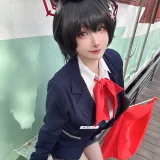 rioko凉凉子《蔚蓝档案椿导游》写真图集 62P+12V｜在线预览与图包下载