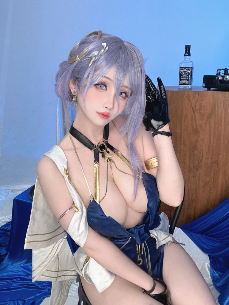 rioko凉凉子《深空之眼 塞勒涅》写真图集 15P+6V｜在线预览与图包下载