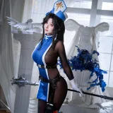 rioko凉凉子《Nikke胜利女神 梅登冰玫瑰》写真图集 45P｜在线预览与图包下载