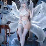 rioko凉凉子《碧蓝航线 信浓 旗袍 相融一梦》写真图集 25P｜在线预览与图包下载