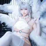 rioko凉凉子《碧蓝航线 信浓 旗袍 相融一梦》写真图集 25P｜在线预览与图包下载
