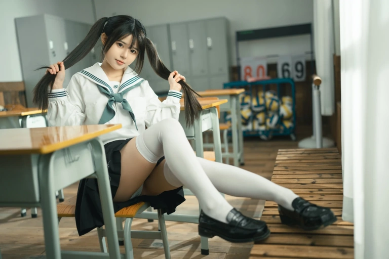 rua阮阮《授课中》写真图集 57P｜在线预览与图包下载