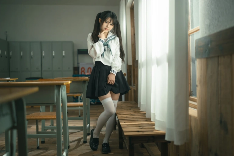 rua阮阮《授课中》写真图集 57P｜在线预览与图包下载