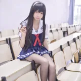 雪琪SAMA《路人女主的养成方法 霞之丘诗羽》写真图集 24P｜在线预览与图包下载