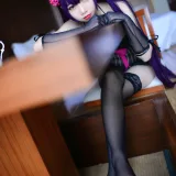 雪琪SAMA《霞之丘诗羽内衣》写真图集 17P｜在线预览与图包下载
