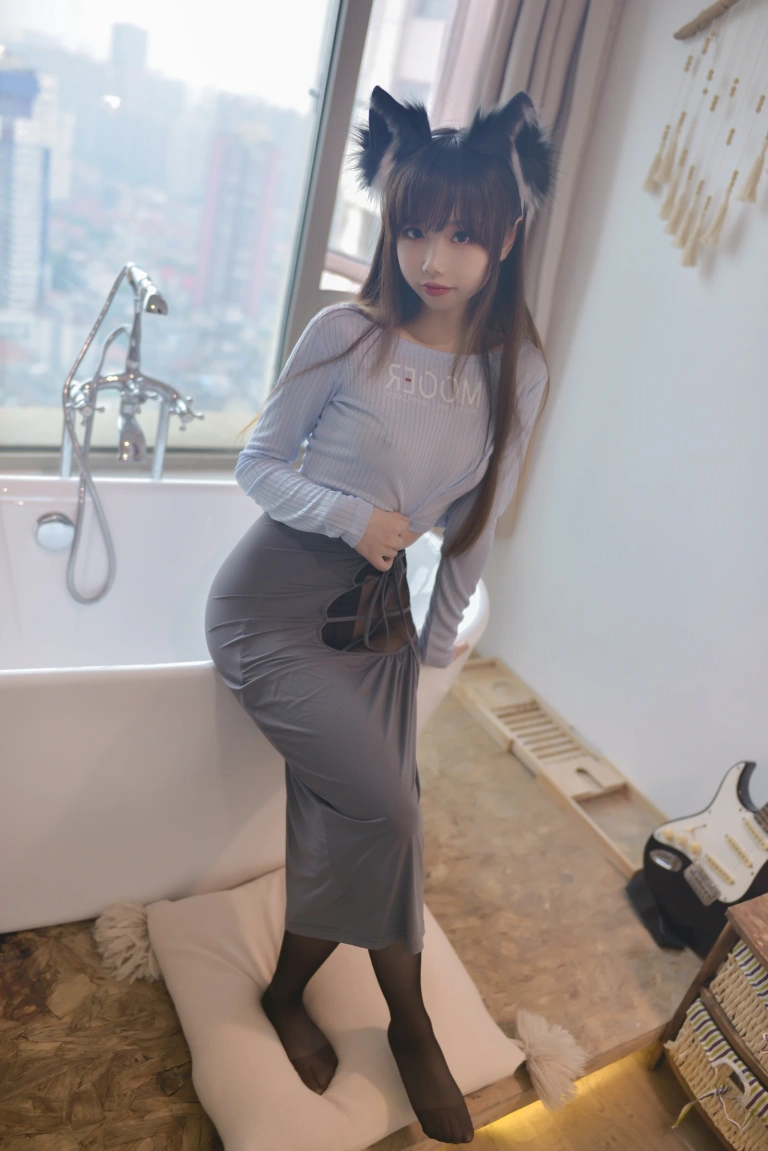 雪琪SAMA《吉他妹妹》写真图集 60P｜在线预览与图包下载