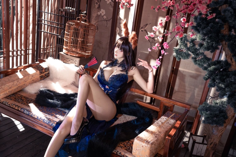 Seya-狮砸《天城旗袍》写真图集 12P｜在线预览与图包下载