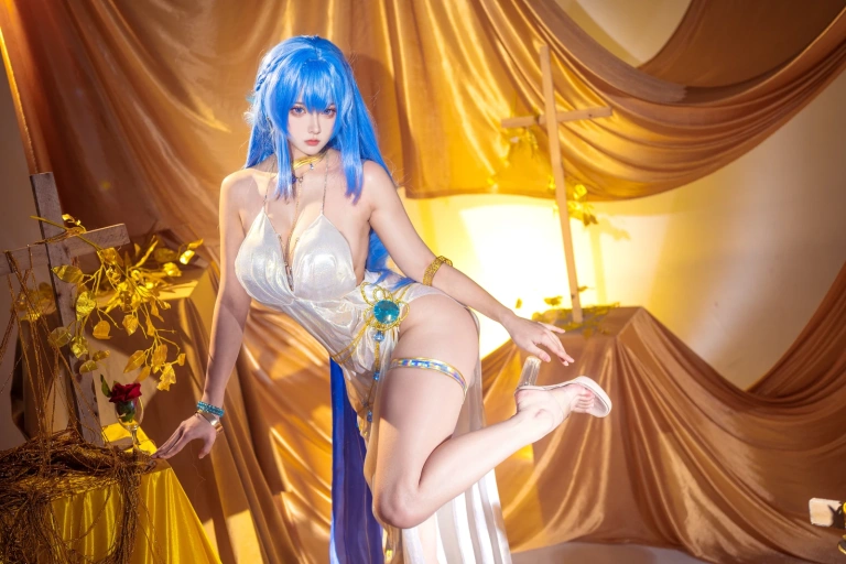 Seya-狮砸《NIKKE 胜利女神 海伦》写真图集 12P｜在线预览与图包下载