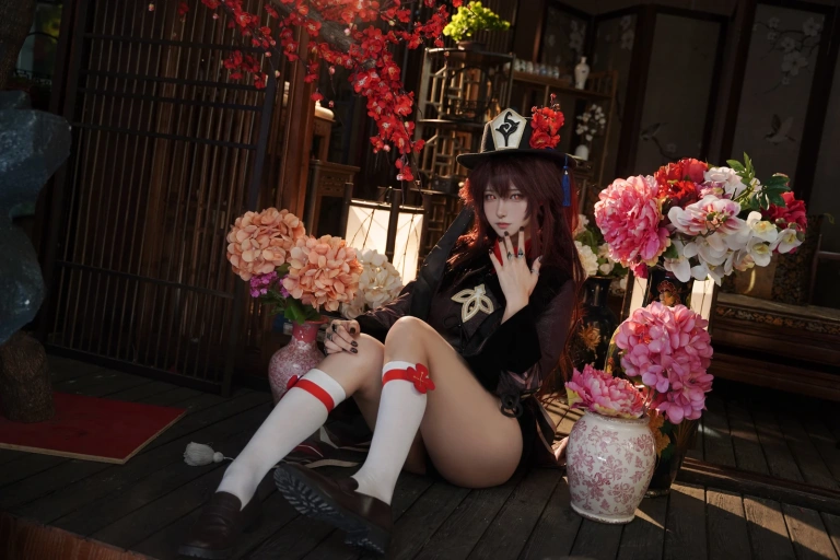 Seya-狮砸《原神 胡桃》写真图集 9P｜在线预览与图包下载
