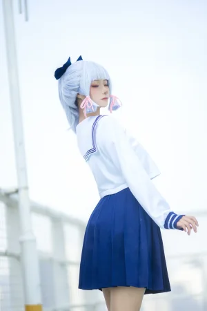 Seya-狮砸《原神 凌华JK》写真图集 6P｜在线预览与图包下载