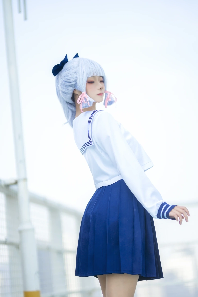 Seya-狮砸《原神 凌华JK》写真图集 6P｜在线预览与图包下载