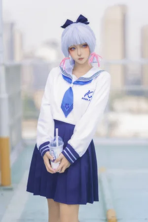 Seya-狮砸《原神 凌华JK》写真图集 6P｜在线预览与图包下载