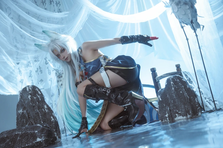 Seya-狮砸《崩坏：星穹铁道 飞霄》写真图集 10P｜在线预览与图包下载