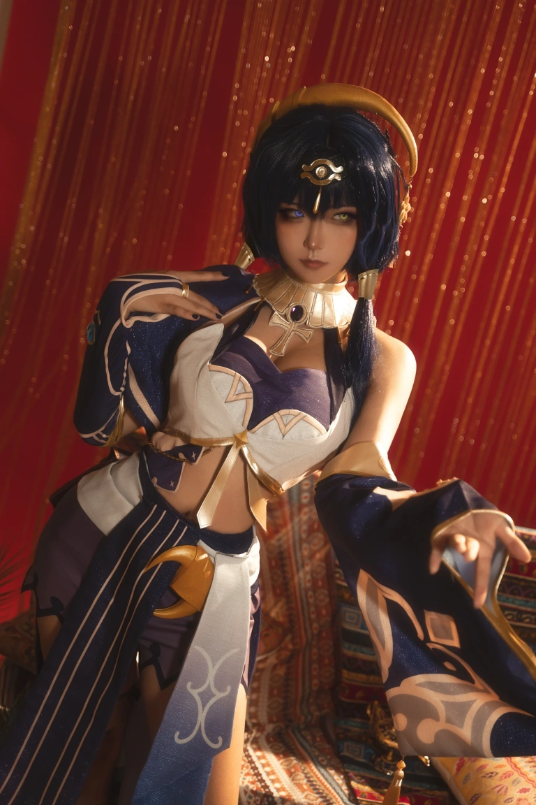 Seya-狮砸《原神 坎蒂丝》写真图集 12P｜在线预览与图包下载